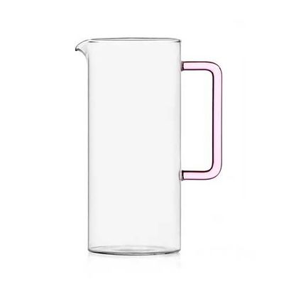 Ichendorf Tube Clear Jug Pink Handle 40.6 oz IC359.558, 790955315334, 8032397067726