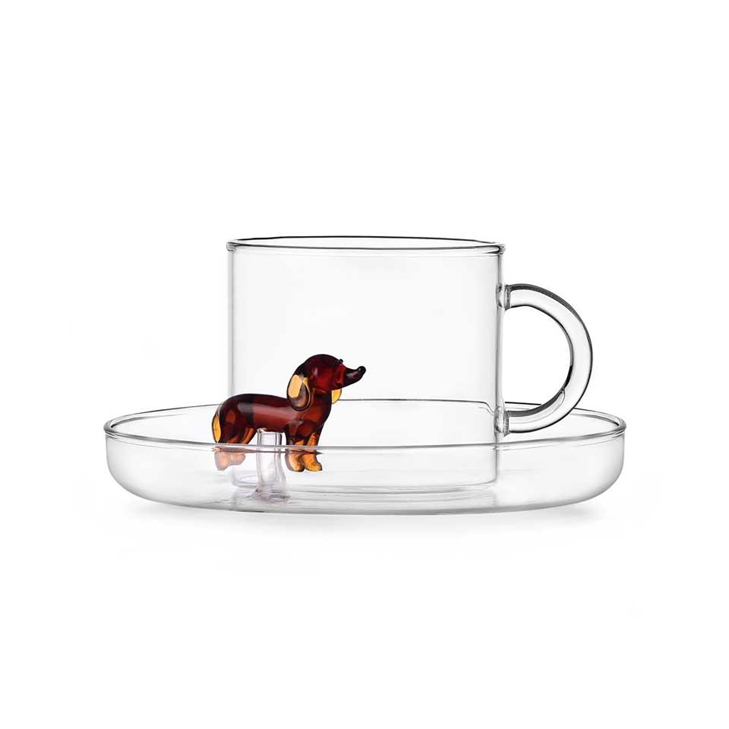 Ichendorf Dogs Tea Cup with Saucer Dachshund 10.1 oz IC354.301, 790955314825, 8032397065784