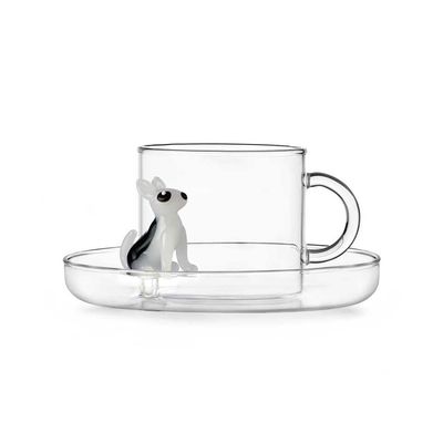 Ichendorf Dogs Tea Cup with Saucer Bull Terrier 10.1 oz IC354.298, 790955314795, 8032397065753