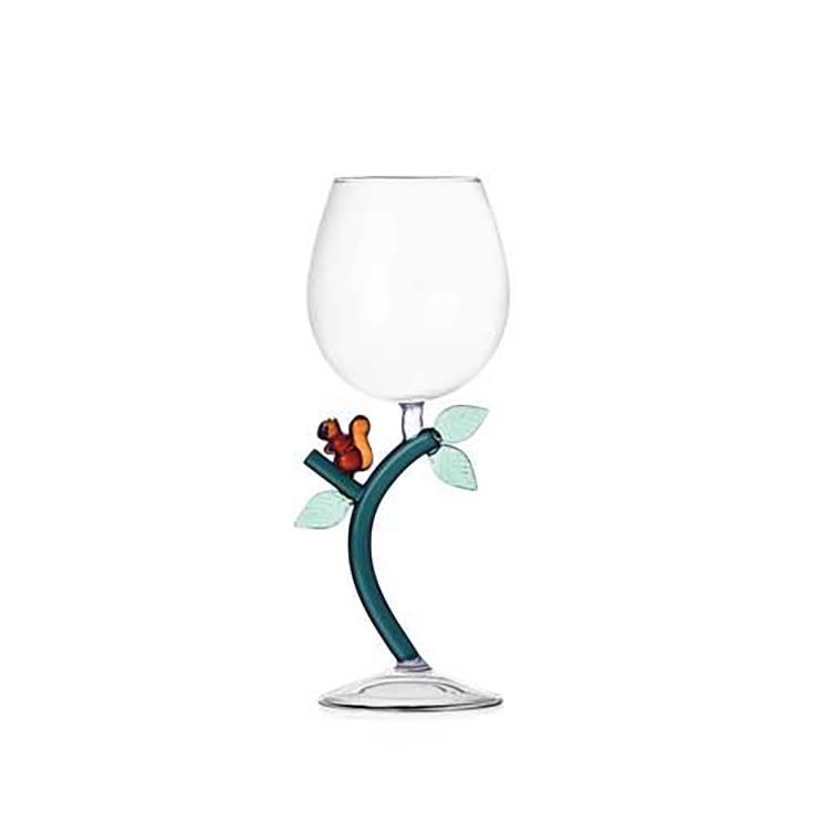 Ichendorf Animal Farm Wine Goblet Squirrel 11.8 oz IC352.233, 790955314375, 8032397068228