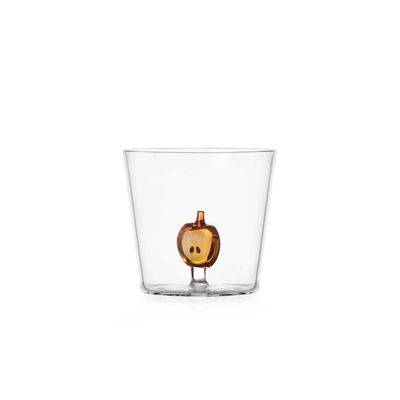 Ichendorf Fruits &amp; Flowers 2 Piece Tumbler Half Apple 11.8 oz IC352.216-2, 790955314955, 8032397068…