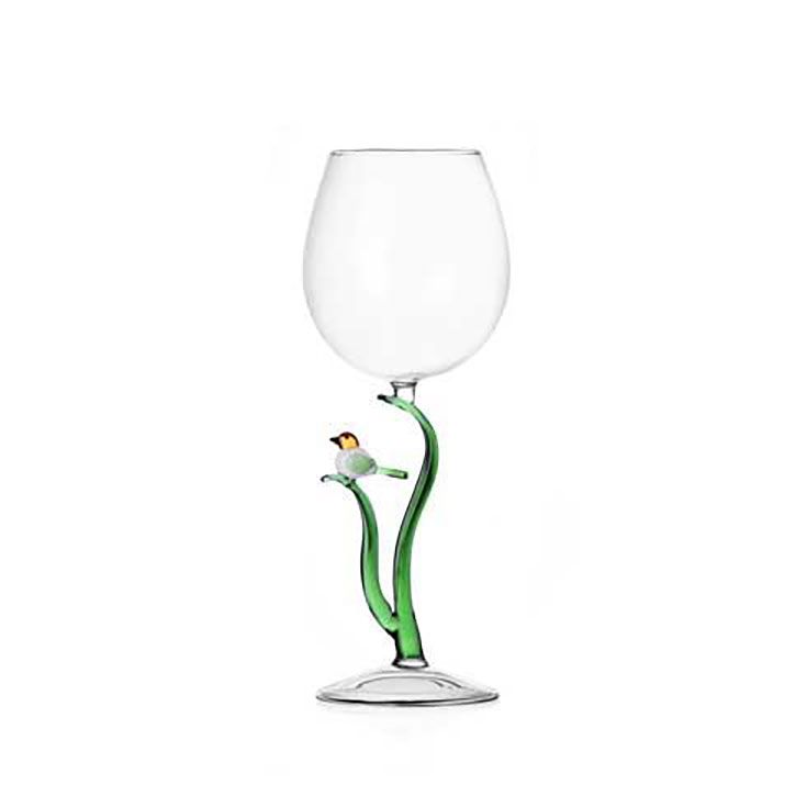 Ichendorf Animal Farm Wine Goblet Bird 11.8 oz IC352.232, 790955314368, 8032397068211