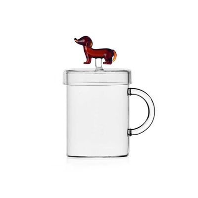 Ichendorf Dogs Mug with Lid Dachshund IC354.306, 790955314870, 8032397065838