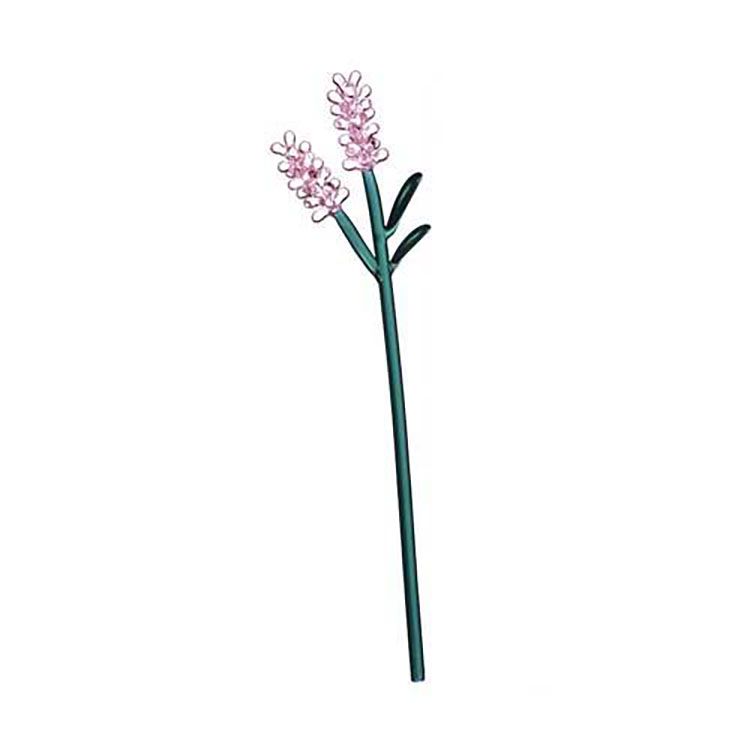 Ichendorf Botanica Glass Flower Pink Lavender 13.8 Inch IC354.084, 790955314474, 8032397067696