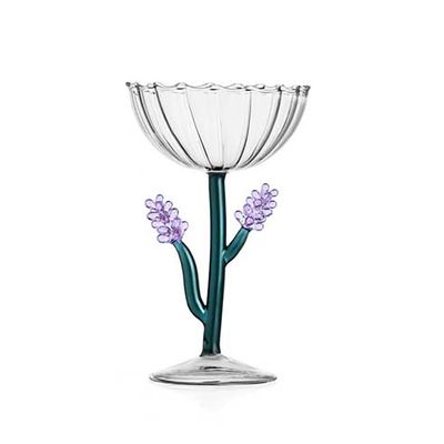 Ichendorf Botanica Champagne Bowl Lavender 9.5 oz IC354.278, 790955304840, 8032397065548