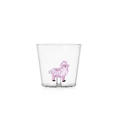 Ichendorf Animal Farm Tumbler Pink Sheep 11.8 oz IC352.229, 790955314337, 8032397068105