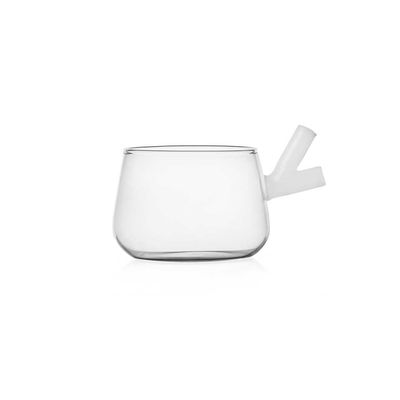 Ichendorf Tea Tea Cup with Saucer Clear/White 8.5 oz IC313.288, 790955305380, 8032397066248