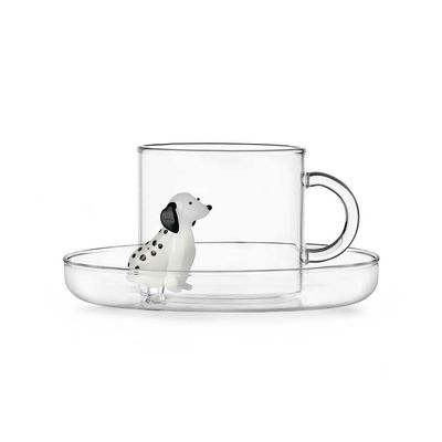 Ichendorf Dogs Tea Cup with Saucer Dalmata 10.1 oz IC354.309, 790955314849, 8032397065807