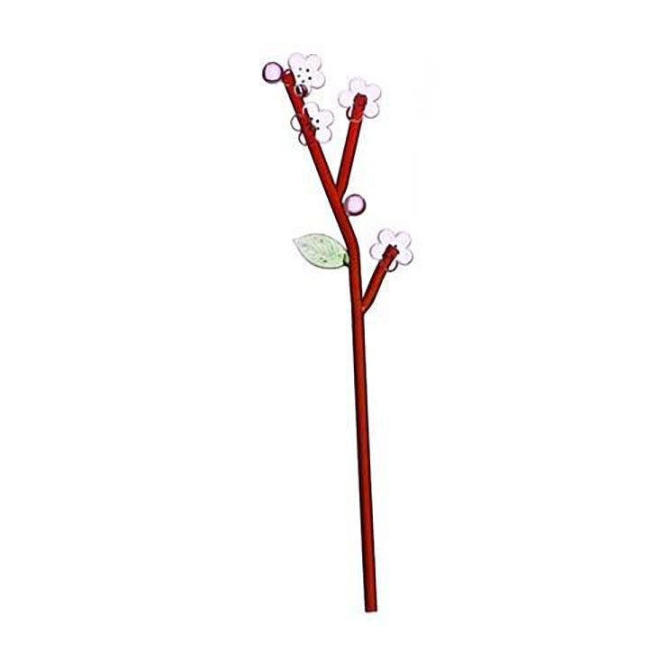 Ichendorf Botanica Glass Flower Peach Blossom 13.8 Inch IC354.085, 790955314481, 8032397067702