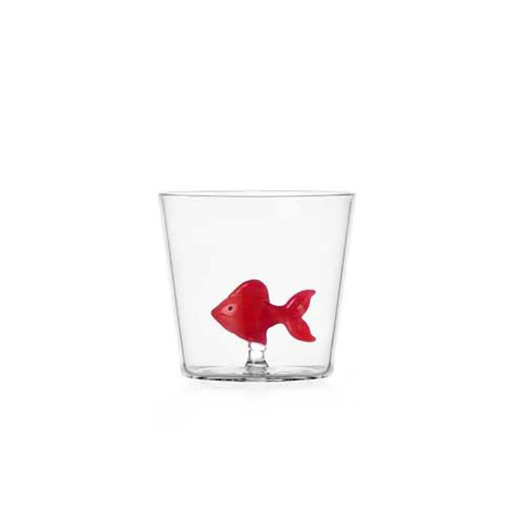 Ichendorf Animal Farm Tumbler Red Fish 11.8 oz IC352.226, 790955314306, 8032397068075