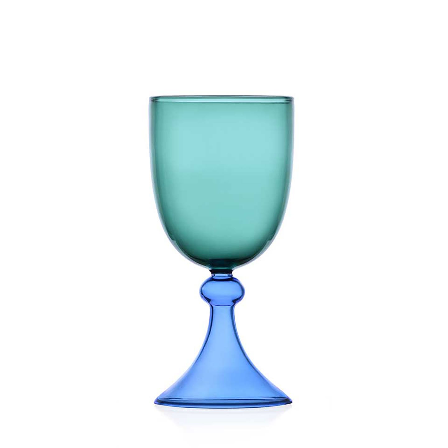 Ichendorf Tamigi Goblet Petrol-Light Blue 10.1 oz IC313.343, 790955305342, 8032397066224