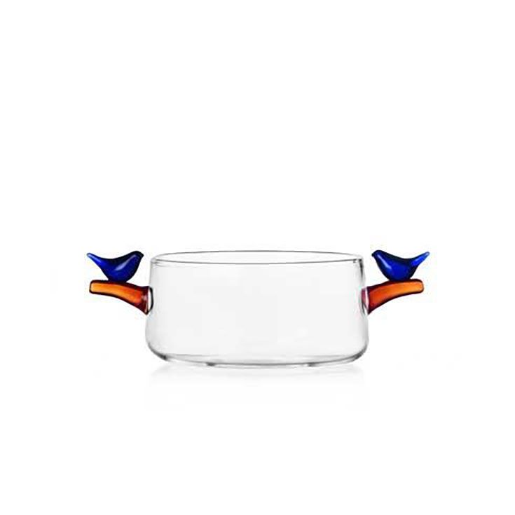 Ichendorf Birds Bowl Blue Birds 7.1/4.5 Inch IC352.238, 790955314412, 8032397067771