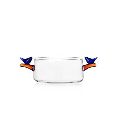 Ichendorf Birds Bowl Blue Birds 7.1/4.5 Inch IC352.238, 790955314412, 8032397067771