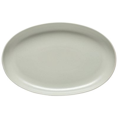Casafina Pacifica Oyster Grey Oval Platter, SOA411-OYS, 840289024584