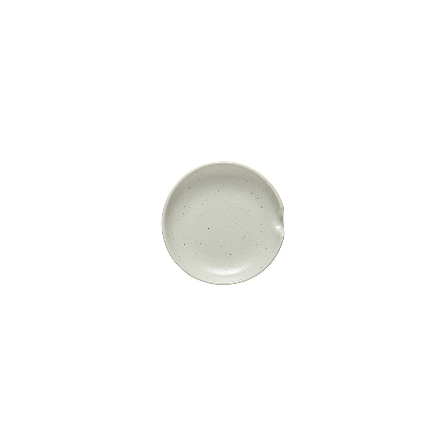 Casafina Pacifica Oyster Grey Spoon Rest, SOD121-OYS, 840289024607