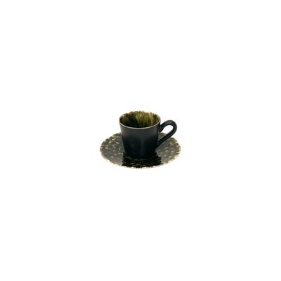 Costa Nova Riviera Forets Coffee Cup and Saucer, ATCS04-FRT, 5606739935184
