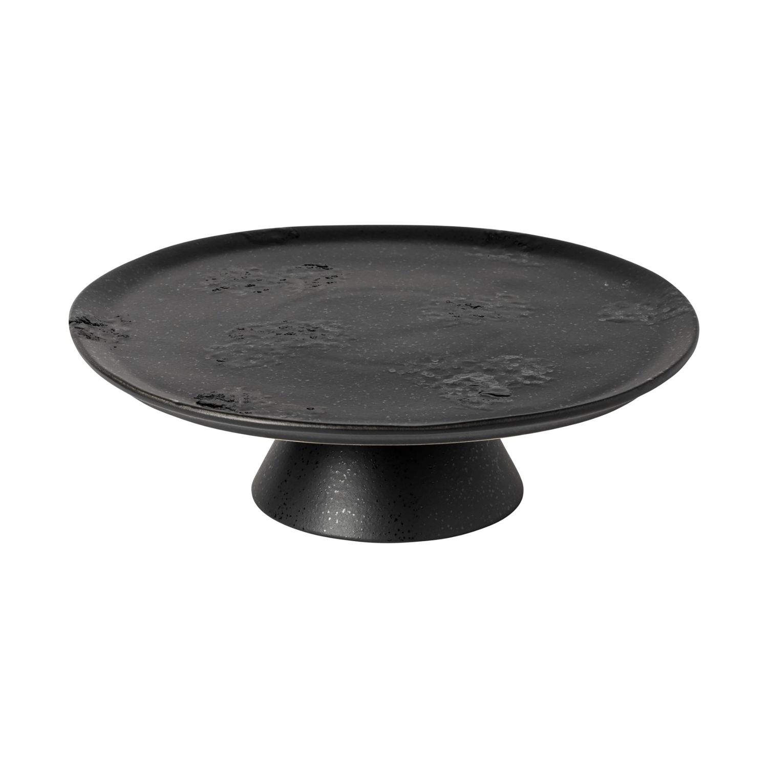 Costa Nova Boutique - Professional items Black moon Footed Plate, LSP284-BKM, 5606739961732