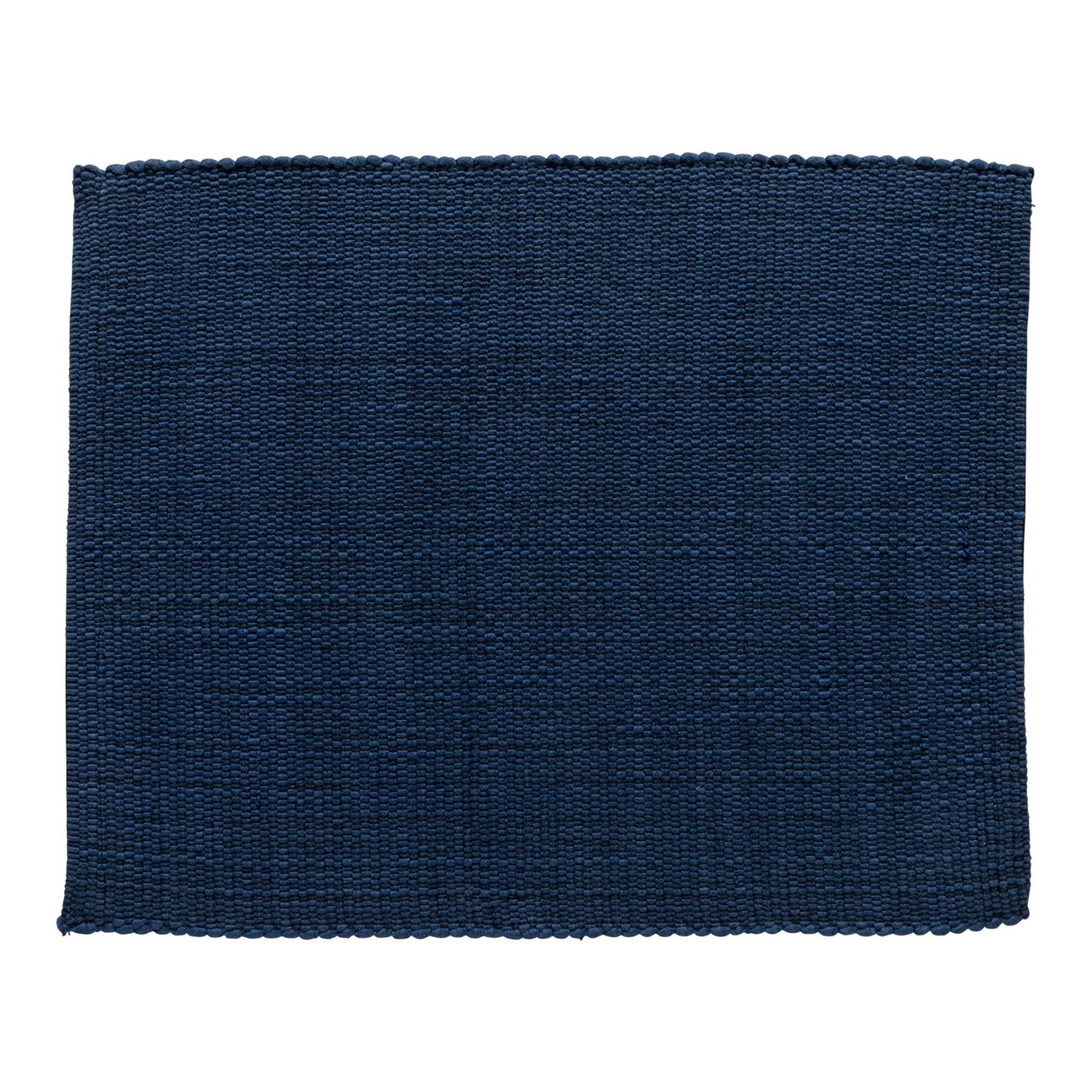 Casafina Table Linens - Joana Blue Placemat 100% Recycled Cotton, CFT0104-BLU, 840289051412
