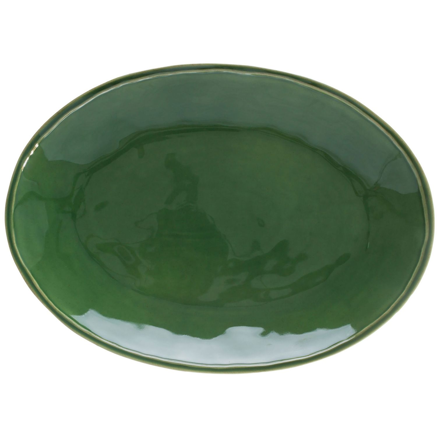 Casafina Fontana Forest green Oval Platter, FT327-GRN, 840289014820