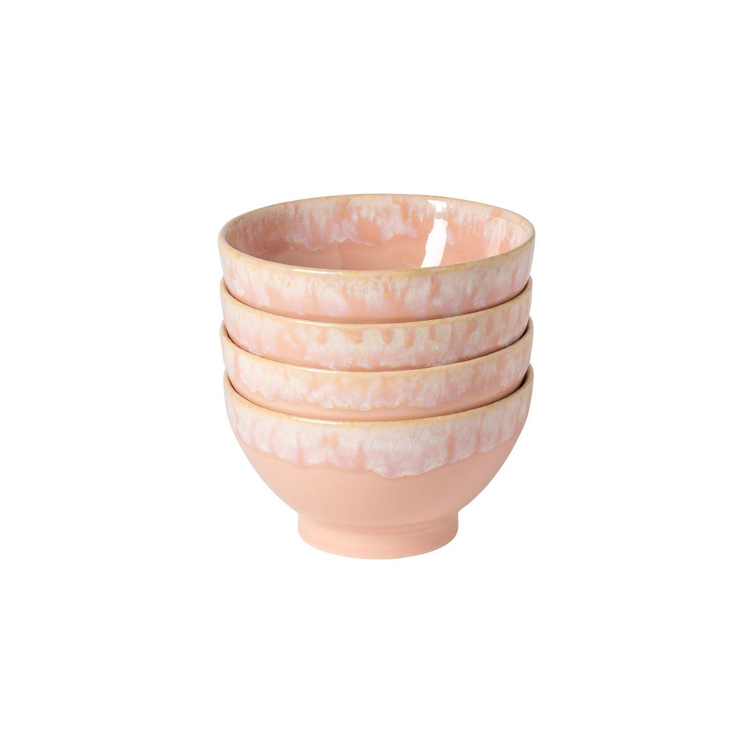 Costa Nova Latte Bowls Soft pink Set 4 Latte Bowls, DSS09-PNK, 5606739976491