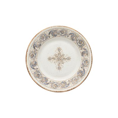 Casafina Sardegna White-Blue Salad Plate, SD241-WBL, 840289045534