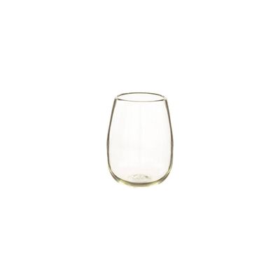 Costa Nova Acapulco Green Recycled Low Glass Tumbler, V10372-GRN, 5606739976156