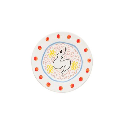 Costa Nova Summer Bliss Lady Salad Dessert Plate, DEP221-LDY, 5606739979263