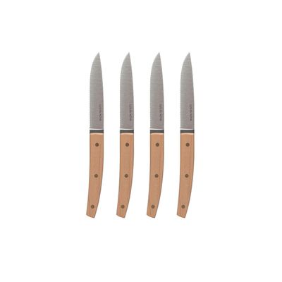 Costa Nova Steak Knives Collection Polished Set 4 Steak Knives, C20705-POL, 5606739967772