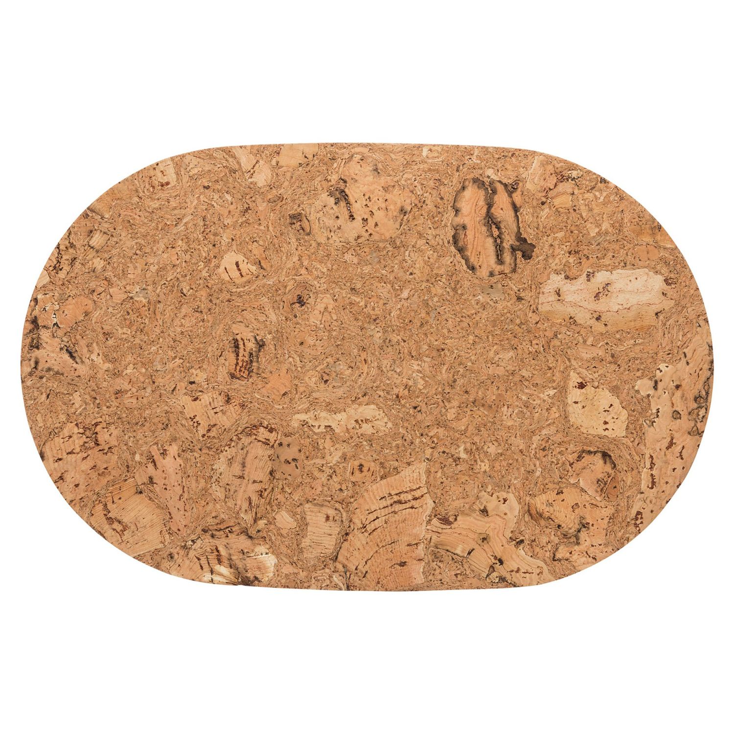 Casafina Cork Collection Iceberg natural Set 4 Oval Placemats, CK12054-IN, 840289003824