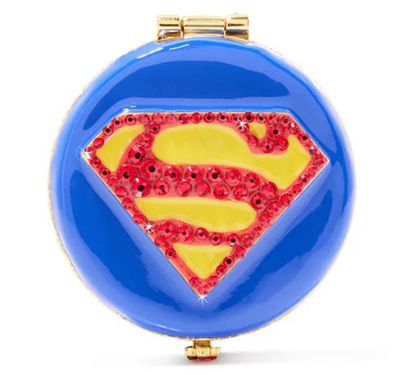 Jay Strongwater Superman Compact Mirror SCB8096-202, 848510044745
