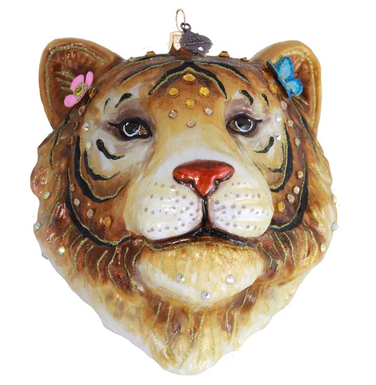 Jay Strongwater Crowned Ember Ornament SDH20149-220, 848510045865