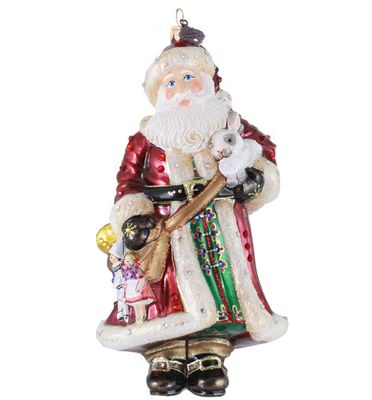 Jay Strongwater Santa&#39;s Arm Full Of Gifts Ornament SDH20112-250, 848510045391