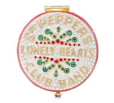 Jay Strongwater 2.5 Inch Sgt. Pepper&#39;s Compact Mirror  SCB8092-202, 848510044141