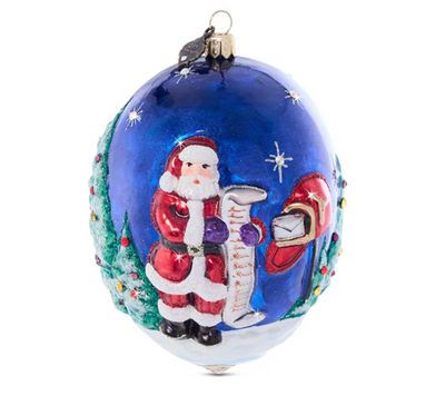 Jay Strongwater Christmas Delivery Glass Ornament SDH20096-250, 848510044257