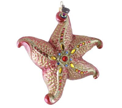 Jay Strongwater Coastal Starfish Ornament SDH20137-230, 848510045681