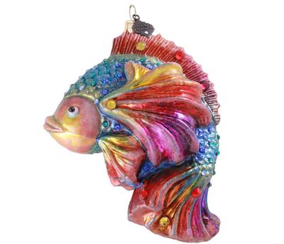 Jay Strongwater Coastal Fish Ornament SDH20138-230, 848510045698