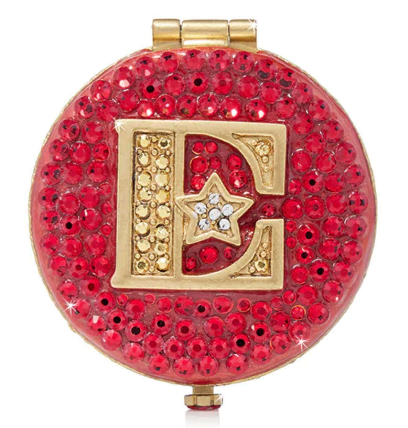 Jay Strongwater 2 Inch Elton John Compact Mirror SCB8093-202, 848510044196