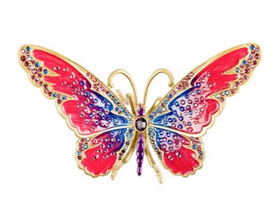 Jay Strongwater Puccini Large Butterfly Objet Figurine SDH1928-202, 848510045094