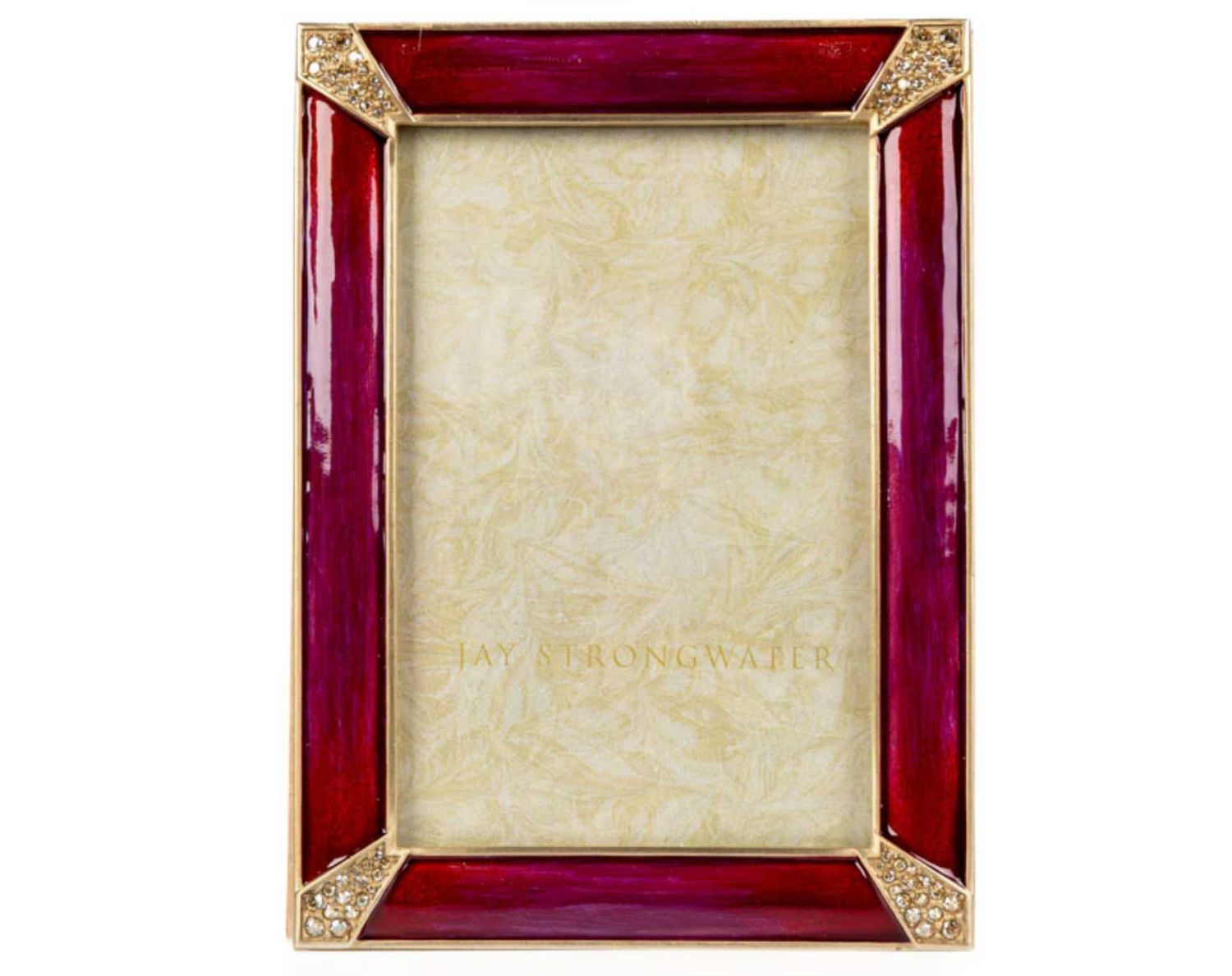 Jay Strongwater 4  x 6 Inch Lavinia Picture Frame Bouquet SPF5915-289, 848510045278