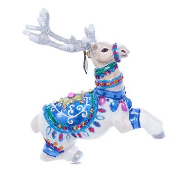 Jay Strongwater Vixen Glass Ornament SDH2324-250, 848510044400