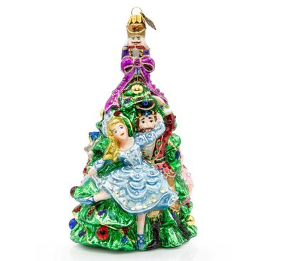 Jay Strongwater Clara and the Nutcracker Glass Ornament SDH20094-250, 848510044394