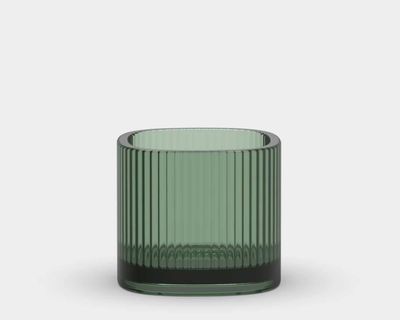 Orrefors Magica Votive Super Circle Green Medium 6541022, 7321646109784