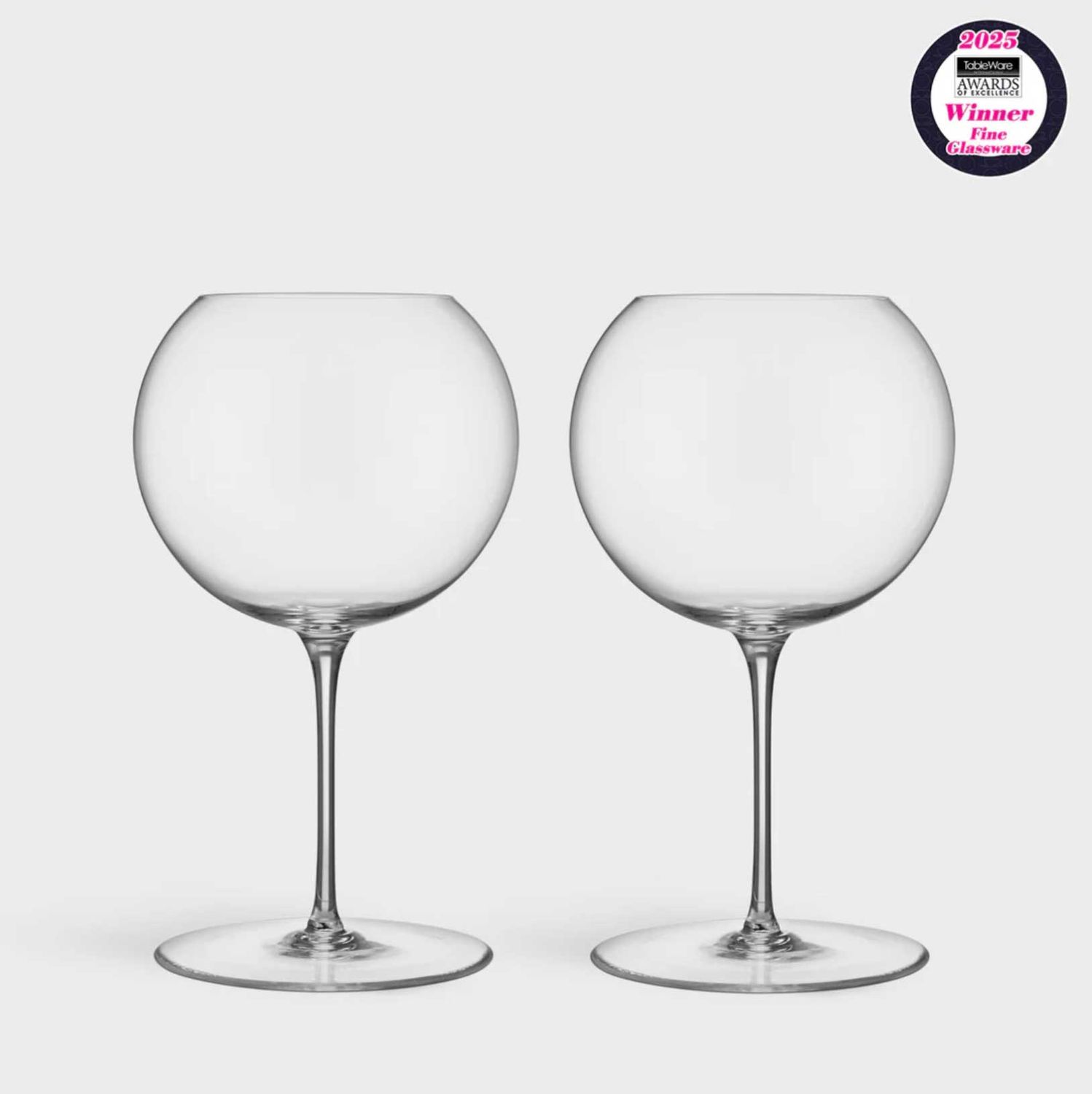 Orrefors Geometry Red Wine Set of 2 6540802, 7321646084418