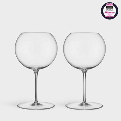 Orrefors Geometry Red Wine Set of 2 6540802, 7321646084418