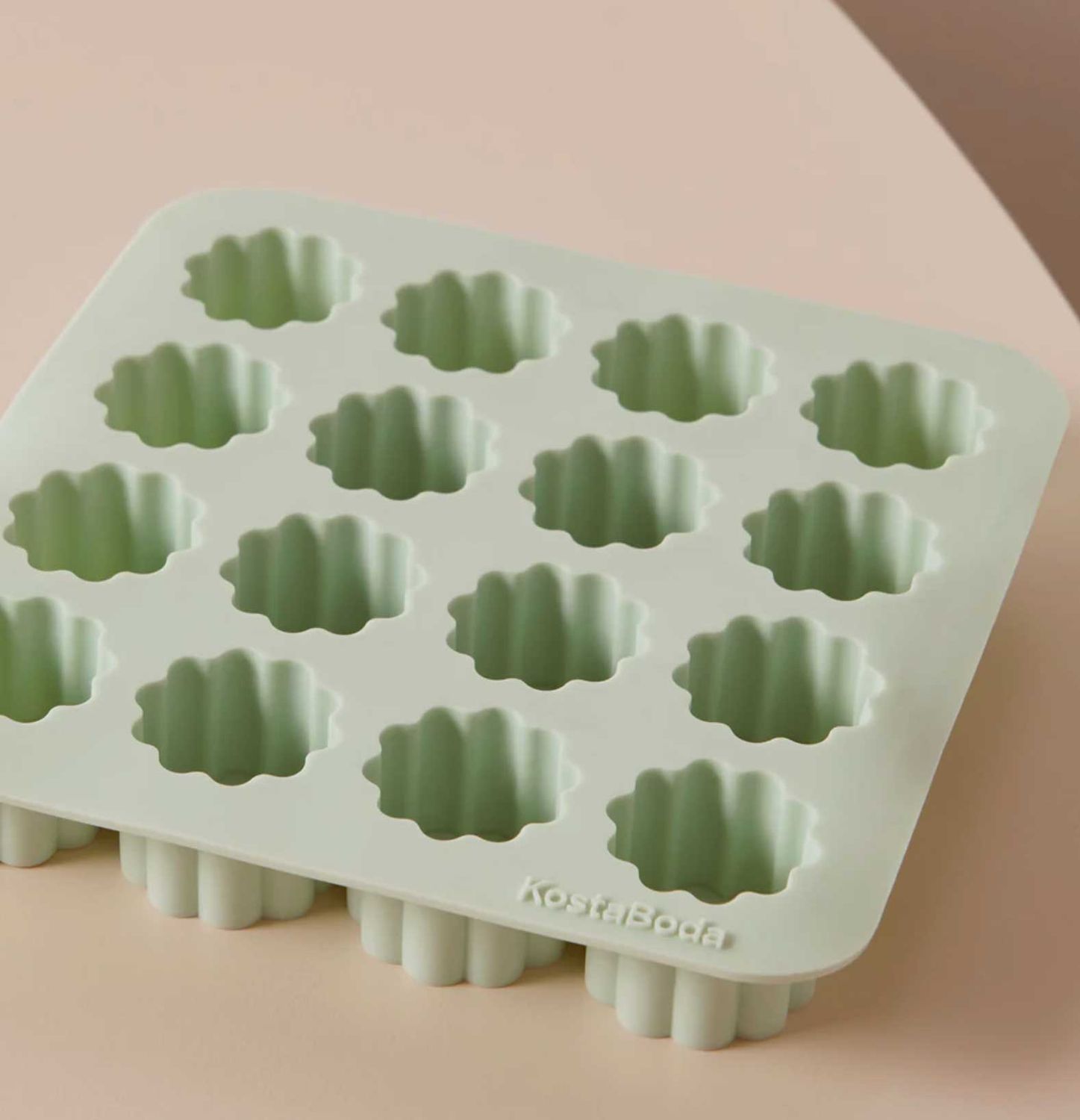 Kosta Boda Viva Ice Cube Tray Mint Green 16-Pieces 7092506, 7321646112616