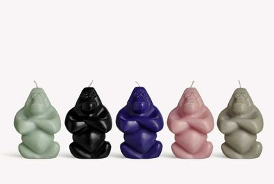 Kosta Boda Gabba Gabba Candle Multicolor 5-Pack 7092438, 7321646119240