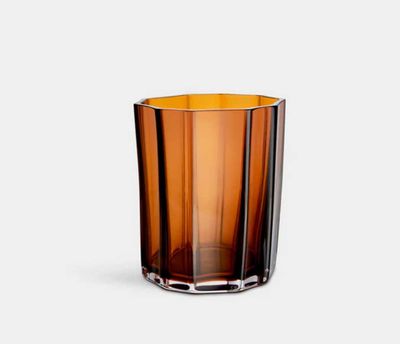 Orrefors Reed Votive Amber Medium 6540625, 7321646108022