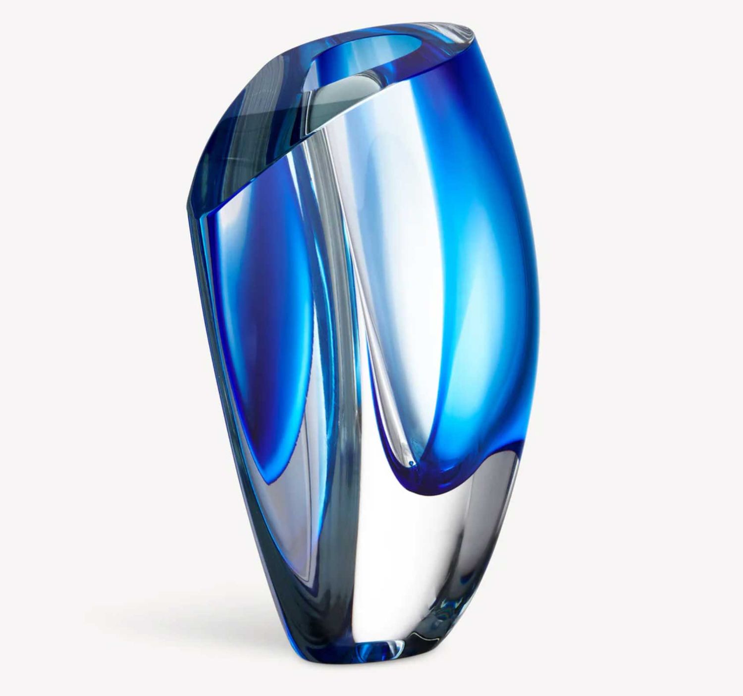 Kosta Boda Mirage Vase Blue Blue Xl 7042501, 7321646113606