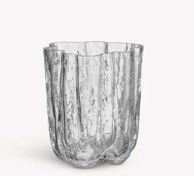Kosta Boda Crackle Vase Clear Small 7042425, 7321646109340