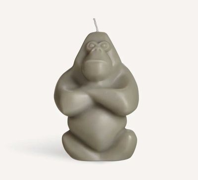 Kosta Boda Gabba Gabba Candle Gray 7092413, 7321646112500